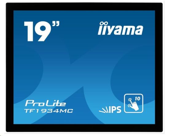 Obrázek iiyama ProLite TF1934MC-B7X, 48.3 cm (19''), Projected Capacitive, 10 TP, black