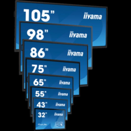 Obrázek iiyama ProLite IDS,24/7,Google EDLA,217.4 cm (85.6''),PureTouch-IR,4K,USB,USB-C,RS232,Ethernet,Wi-Fi,Android,USB