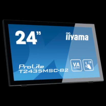 Obrázek iiyama ProLite T2452MSC-W1, Full HD, USB, kit (USB), white