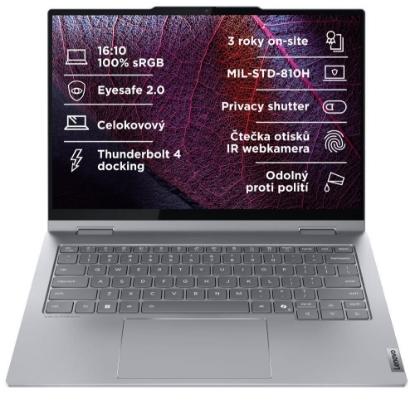 Obrázek LENOVO NTB ThinkBook 14 2-in-1 G5 - Ultra5 225U,14" WUXGA Touch,16GB,512SSD,FHD+IRcam,W11P