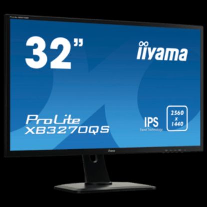 Obrázek iiyama ProLite XUB3293UHSN-B5, 80cm (31,5''), 4K, USB, USB-C, Ethernet, kit (USB), black
