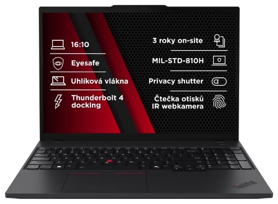 Obrázek LENOVO NTB ThinkPad T16 G3 - Ultra7 155U,16" WUXGA,32GB,1TBSSD,IRcam,W11P