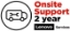 Obrázek LENOVO záruka pro NB ThinkPad E elektronická  - z délky 1rok Carry-In  >>>  2 roky On-Site