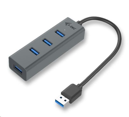 Obrázek i-tec USB 3.0 Metal 4-portový HUB