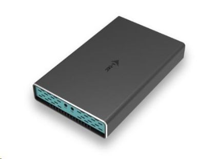 Obrázek i-tec MySafe USB-C/USB-A 2x M.2 SATA Drive Metal External case with RAID 10Gbps