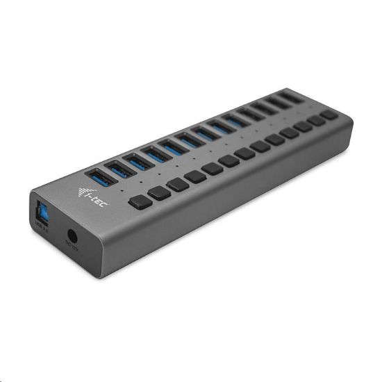 Obrázek i-tec USB 3.0 nabíjecí HUB 13port + Power Adapter 60 W