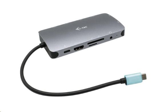 Obrázek i-tec USB-C Metal Nano Dock HDMI/VGA with LAN + Power Delivery 100 W