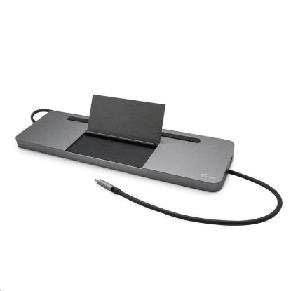 Obrázek i- tec USB- C Metal Ergonomic 4K 3x Display Docking Station + Power Delivery 85 W