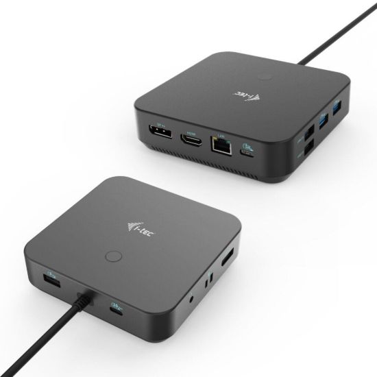 Obrázek i-tec USB-C HDMI + Dual DP Docking Station + Power Delivery 100 W