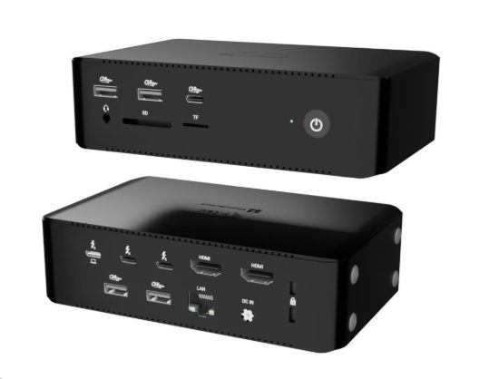 Obrázek i-tec Thunderbolt 5 Quattro Display Docking Station, Power Delivery 140W