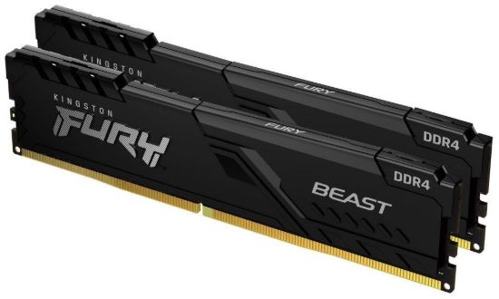 Obrázek KINGSTON DIMM DDR4 16GB (Kit of 2) 3600MT/s CL17 FURY Beast Černá