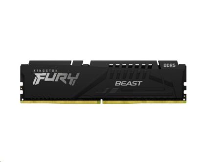 Obrázek KINGSTON DIMM DDR5 16GB 5200MT/s CL40 FURY Beast Černá