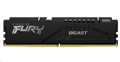 Obrázek KINGSTON DIMM DDR5 32GB 5600MT/s CL40 FURY Beast Černá