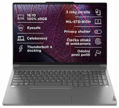 Obrázek LENOVO NTB ThinkBook 16p G5 - i5-14500HX,16" WQXGA,16GB,512SSD,RTX4050 6GB,FHD+IRcam,W11P