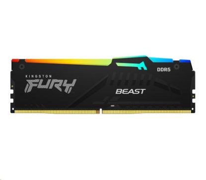 Obrázek KINGSTON DIMM DDR5 32GB 6000MT/s CL36 FURY Beast RGB EXPO