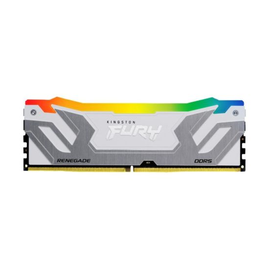 Obrázek KINGSTON CUDIMM DDR5 24GB 8400MT/s CL40 FURY Renegade RGB White XMP