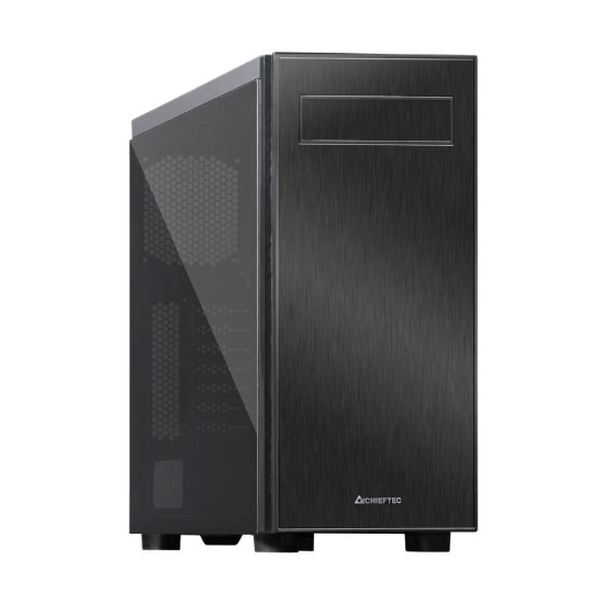 Obrázek CHIEFTEC skříň HAWK, ATX, 2xUSB 3.0, 1x USB 2.0, Prosklená bočnice, černá