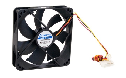 Obrázek CHIEFTEC větrák AF-1225S, 120x120x25 mm Sleeve Fan, with 3/4pin connector