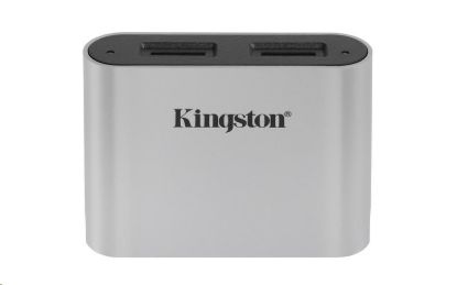 Obrázek Kingston čtečka karet, USB3.2 Gen1 Workflow Dual-Slot microSDHC/SDXC UHS-II Card Reader čtečka karet