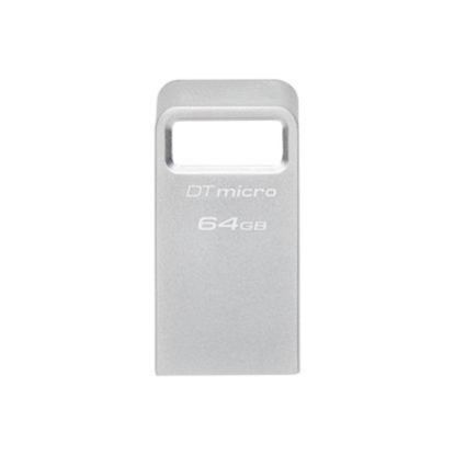 Obrázek Kingston Flash Disk 64GB DataTraveler Micro 200MB/s Metal USB 3.2 Gen 1