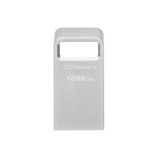Obrázek Kingston Flash Disk 128GB DataTraveler Micro 200MB/s Metal USB 3.2 Gen 1