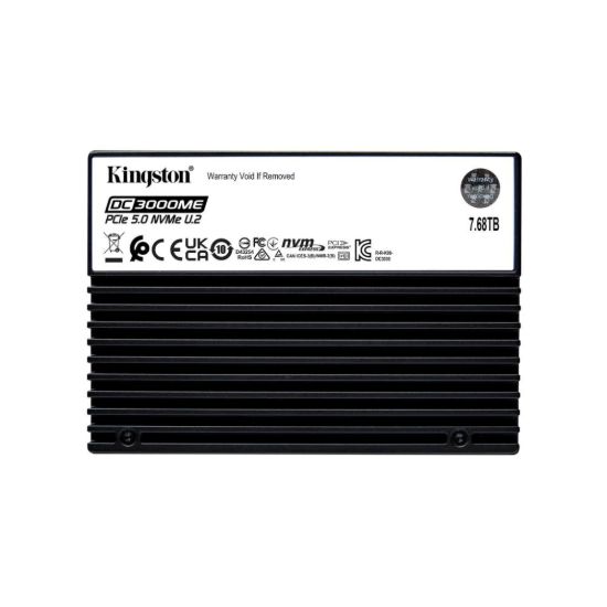 Obrázek Kingston 7,68TB SSD Data Centre DC3000M (Mixed Use) Enterprise U.2 PCIe 5.0 NVMe Enterprise SSD