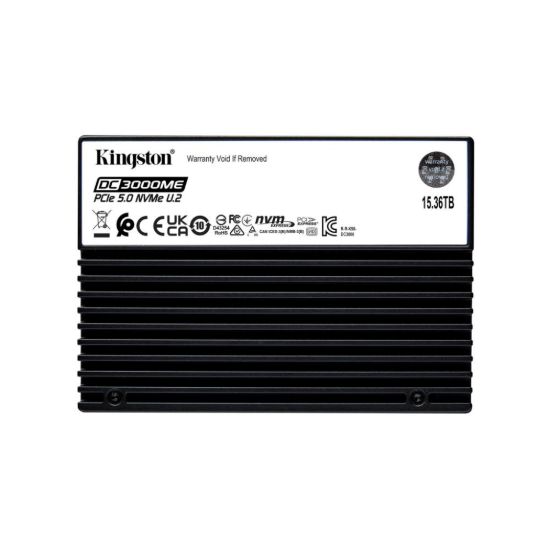 Obrázek Kingston 15,36TB SSD Data Centre DC3000M (Mixed Use) Enterprise U.2 PCIe 5.0 NVMe Enterprise SSD