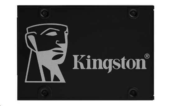 Obrázek Kingston SSD 1TB (1024GB) KC600 SATA3 2.5" (R:550, W:520MB/s)