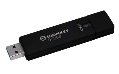 Obrázek Kingston Flash Disk IronKey 128GB D300S, USB 3.2 Gen 1