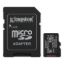 Obrázek Kingston MicroSDXC karta 512 GB Canvas Select Plus, U3, V30, A1, SD Adaptér