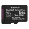 Obrázek Kingston MicroSDXC karta 64 GB Canvas Select Plus, U1, V10, A1