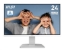 Obrázek MSI LCD PRO MP2412W, 23.8", 1920 x 1080, VA, 100Hz, 250nits, VESA 75x75, White