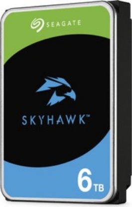 Obrázek SEAGATE HDD 6TB SKYHAWK (SURVEILLANCE), 3.5", SATAIII, 5400 RPM, Cache 256MB, CMR