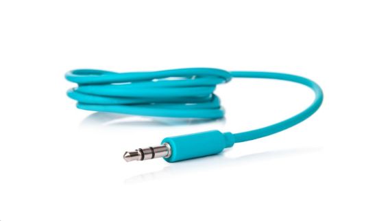 Obrázek LAMAX Audio kabel tyrkysový - Blaze B-1 by LAMAX Beat