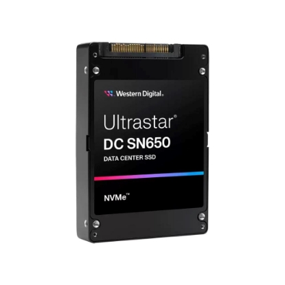 Obrázek Western Digital Ultrastar SSD 7.68TB ISE (WUS5EA176ESP5E3) DC SN650 PCIe TLC 1DW/D BICS5 TLC U.3