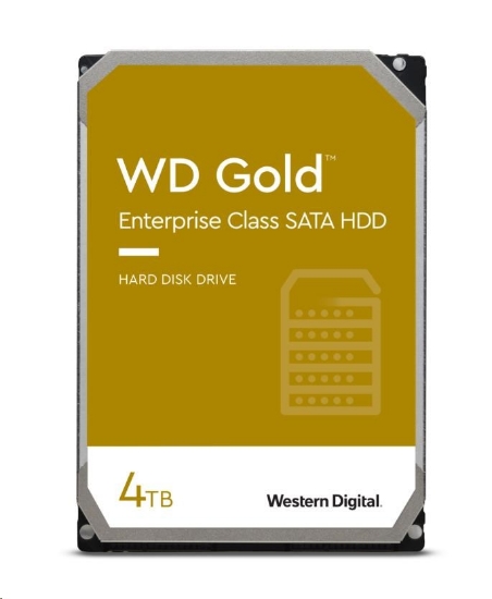 Obrázek WD GOLD WD4003FRYZ 4TB SATA/ 6Gb/s 256MB cache 7200 ot., CMR, Enterprise