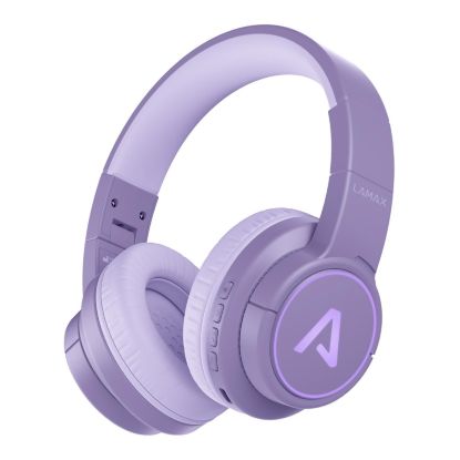 Obrázek LAMAX GlowKid1 - dětská náhlavní sluchátka - pink