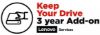 Obrázek LENOVO záruka pro ThinkPad elektronická - z délky Multiple >>> 3 roky Keep Your Drive
