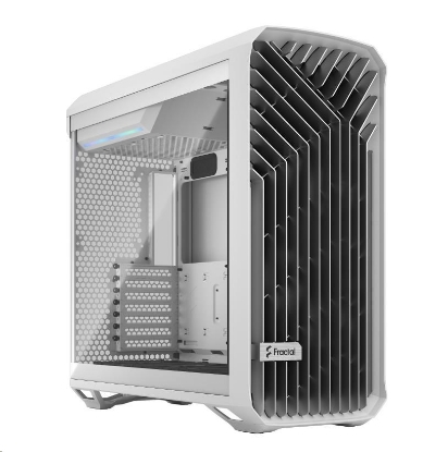 Obrázek FRACTAL DESIGN skříň Torrent White TG Clear Tint, USB 3.1 Type-C, 2x USB 3.0, bez zdroje, E-ATX