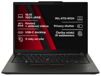 Obrázek LENOVO NTB ThinkPad X13 AMD G4 - Ryzen7 PRO 7840U,13.3" WUXGA,32GB,1TBSSD,IRcam,W11P