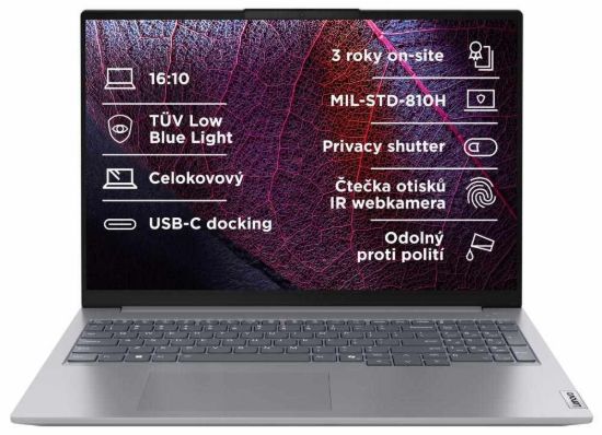 Obrázek LENOVO NTB ThinkBook 16 G7 - Ryzen3 7335U,16" WUXGA,16GB,512SSD,IRcam,W11H