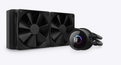 Obrázek NZXT vodní chladič Kraken 280 / 2x140mm fan / LCD disp. / 6 let / LGA1851 / AM5
