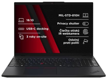 Obrázek LENOVO NTB ThinkPad L16 AMD G1 - Ryzen7 PRO 7735U,16" WUXGA,16GB,1TBSSD,5MP+IRcam,W11P