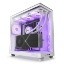 Obrázek NZXT skříň H6 Flow RGB dvoukomorová / MidT / 3x120mm RGB fan / 2xUSB 3.2 / USB-C / prosklená / bílá