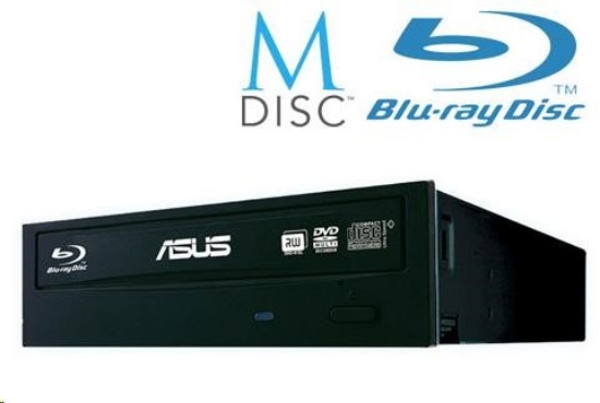 Obrázek ASUS BLU-RAY Writer BW-16D1HT, black, SATA, retail (software)