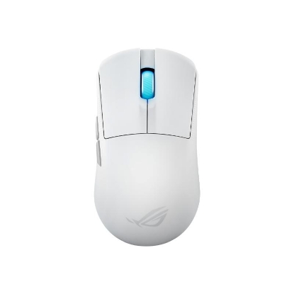 Obrázek ASUS Herní myš ROG Harpe Ace Mini, Bezdrátová BT, RF 2.4GHz, bílá