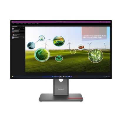 Obrázek LENOVO LCD P27Q-40 - 27",IPS,matný,16:9,2560x1440,178/178,4ms,350cd/m2,1500:1,HDMI,DP,USB-C,USB Hub,VESA,Pivot
