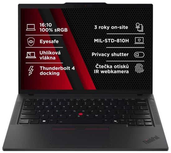 Obrázek LENOVO NTB ThinkPad T14 G6 - Ryzen AI 5 PRO 340, 14" WUXGA IPS, 16 GB, 512SSD, HDMI, AMD Radeon 840M, W11P, 3Y Premier