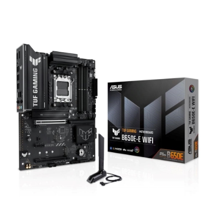 Obrázek ASUS MB Sc AM5 TUF GAMING B650E-E WIFI, AMD B650, 4xDDR5, 1xDP, 1xHDMI, WiFi