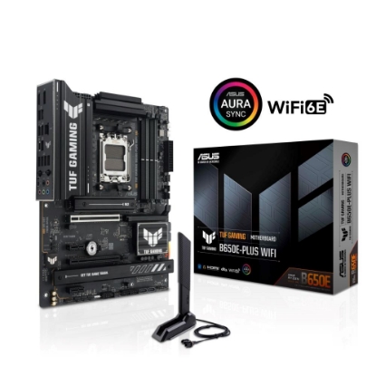 Obrázek ASUS MB Sc AM5 TUF GAMING B650E-PLUS WIFI, AMD B650, 4xDDR5, 1xDP, 1xHDMI, WiFi